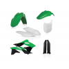 Kit plastice  ACERBIS Kawasaki KX250F 13-16 Green/White