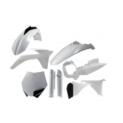 Kit plastice ACERBIS KTM SX 2T 2012, SX-F 11-12 White