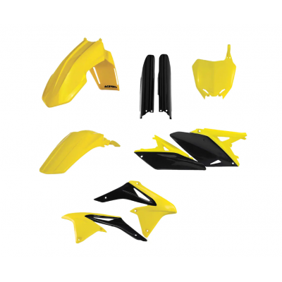 Kit plastice ACERBIS Suzuki RM-Z250 10-18 Yellow/Black