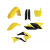 Kit plastice ACERBIS Suzuki RM-Z250 10-18 Yellow/Black thumb