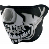 Masca pentru fata  HALF CHROME SKULL