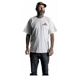 Tricou moto BILTWELLBW SPARE PARTS WHITE