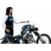 Tricou moto pentru femei BILTWELLBW 985 RAGLAN B/W Tricou moto pentru femei BILTWELLBW 985 RAGLAN B/W thumb