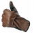 Manusi moto BILTWELL BELDEN CHOCOLATE thumb