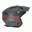 Casca  ACERBIS JET ARIA GREY RED  thumb