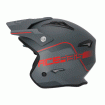 Casca  ACERBIS JET ARIA GREY RED  thumb
