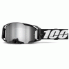Ochelari motocross  100%  ARmatic BLACK MIRROR SILVER FLASH