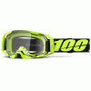 Ochelari motocross 100%  ARmatic NEON YELLOW CLEAR