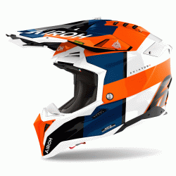 Casca  AIROH AVIATOR 3 MONARCH ORANGE GLOSS  Casca  AIROH AVIATOR 3 MONARCH ORANGE GLOSS