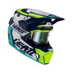 Casca motocross LEATT Kit Moto 7.5-Blue V23 thumb