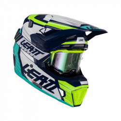Casca motocross LEATT Kit Moto 7.5-Blue V23 Casca motocross LEATT Kit Moto 7.5-Blue V23
