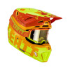 Casca motocross LEATT Kit Moto 7.5-Citrus V23