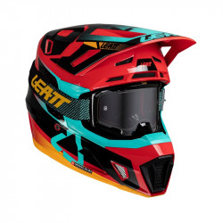 Casca motocross LEATT Kit Moto 7.5-Red V25 Casca motocross LEATT Kit Moto 7.5-Red V25