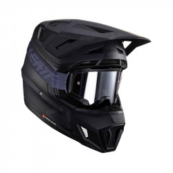 Casca motocross LEATT Kit Moto 7.5-Stealth V24 Casca motocross LEATT Kit Moto 7.5-Stealth V24