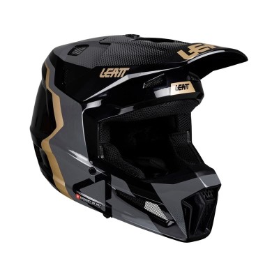 Cască motocross pentru copii  LEATT Kit Moto 3.5-Black V25