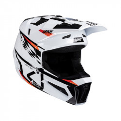 Cască motocross pentru copii  LEATT Kit Moto 3.5-White V25 Cască motocross pentru copii  LEATT Kit Moto 3.5-White V25