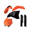 Kit plastice ACERBIS KTM SX-F 07-10 Black/Orange Kit plastice ACERBIS KTM SX-F 07-10 Black/Orange thumb