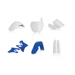 Kit plastice  ACERBIS Yamaha YZ125/250 06-14 White/Blue