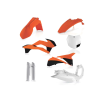 Kit plastice ACERBIS KTM SX/SX-F 13-14 Orange/White thumb