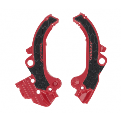 Protectie rama  ACERBIS X-Grip KTM SX65 24-25; Husqvarna TC65 24-25; Gas Gas MC65 24-25 Black/Red