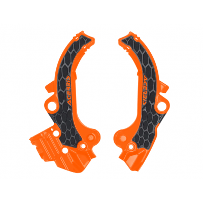 Protectie rama  ACERBIS X-Grip KTM SX65 24-25; Husqvarna TC65 24-25; Gas Gas MC65 24-25 Orange/Black