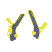 Protectie rama ACERBIS X-Grip Suzuki DR-Z400 00-23 Yellow thumb