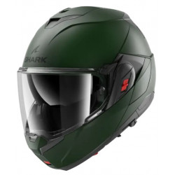 Cască modulară  SHARK OXO Mat Dark Green Matt