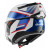 Cască modulară SHARK OXO SIKTER White Chrome Blue Cască modulară SHARK OXO SIKTER White Chrome Blue thumb