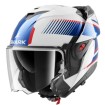 Cască modulară SHARK OXO SIKTER White Chrome Blue thumb