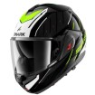 Cască modulară  SHARK OXO RYDGER Black White Yellow thumb