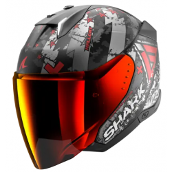 Cască pentru scuter  SHARK SKWAL i3 JET HELLCAT Mat