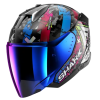 Cască pentru scuter   SHARK SKWAL i3 JET HELLCAT Black / Blue