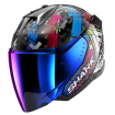 Cască pentru scuter   SHARK SKWAL i3 JET HELLCAT Black / Blue thumb