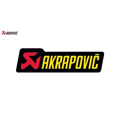 Stiker  AKRAPOVIC 200X60