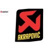 Sticker AKRAPOVIC VERT 95 thumb