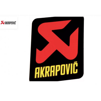 Sticker AKRAPOVIC VERT 95