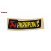 Stiker AKRAPOVIC 90X26.5