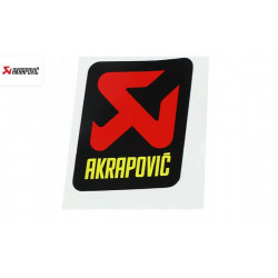 Stiker AKRAPOVIC 57X60 Stiker AKRAPOVIC 57X60
