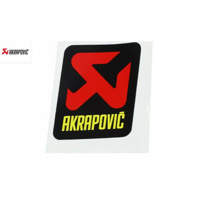 Stiker AKRAPOVIC 57X60
