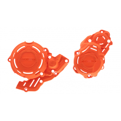 Kit protectii motor ACERBIS X-Power KTM EXC-F250/350 24-25; Husqvarna FE250/350 24-25; GasGas EC250F/350F 24-25 Orange