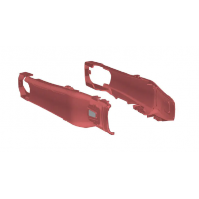 Protector pentru balama ACERBIS Teketmagnet KTM SX/SX-F 23-24; Husqvarna FC/TC/TX/FX 23-24 FE250-501 24, TE150-300 24 Orange