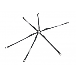 Kit de 6 curele ACERBIS Tie Down Rango Black Kit de 6 curele ACERBIS Tie Down Rango Black