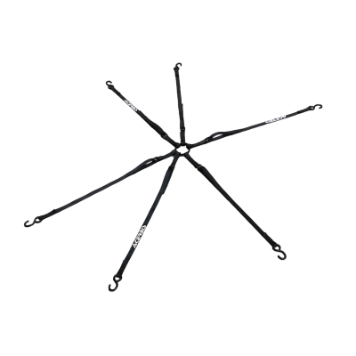 Kit de 6 curele  ACERBIS Tie Down Rango Black