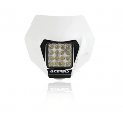 Masca cu far  ACERBIS VSL White Универсална