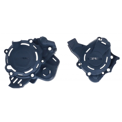 Set protectii motor ACERBIS X-Power KTM 125SX 23-25, 150EXC 24-25; Husqvarna TC125 23-25, TE150 24-25 Blue
