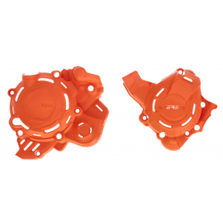 Set protectii motor  ACERBIS X-Power KTM 125SX 23-25, 150EXC 24-25; Husqvarna TC125 23-25, TE150 24-25 Orange