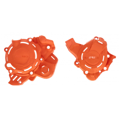 Set protectii motor  ACERBIS X-Power KTM 125SX 23-25, 150EXC 24-25; Husqvarna TC125 23-25, TE150 24-25 Orange