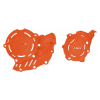 Kit protectii motor ACERBIS X-Power KTM SX-F450 23-25; Husqvarna FC450 23-25; Gas Gas EC450F/500F 24-25 Orange