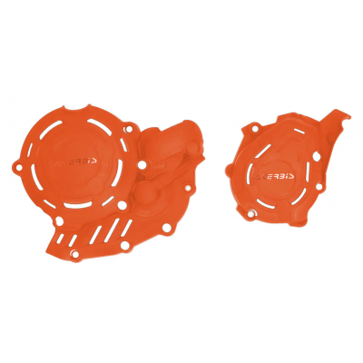 Kit protectii motor ACERBIS X-Power KTM SX-F450 23-25; Husqvarna FC450 23-25; Gas Gas EC450F/500F 24-25 Orange