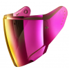 Viziera iridium roz pentru SHARK SKWAL i3 JET / SKWAL JET